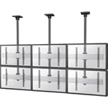 Neomounts Pro NMPRO-C32 Flat Screen Ceiling Mount - 3x2 (3 x horizontal2 x vertical) - box 12 Blacksilver