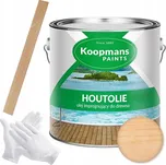 Olej na dřevo Koopmans Houtolie 2,5 l - bezbarvý s UV ochranou