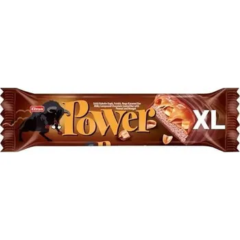 Čokoládová tyčinka Elvan Power XL arašídová tyčinka s nugátem 50 g