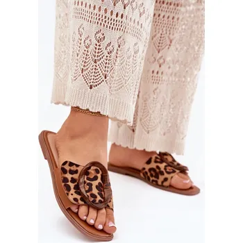 Dámské sandále Pantofle Step in style z eko semiše- plochý podpatek, 38 i240_214134_2:38