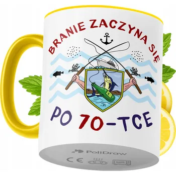 Hrnek Polidraw Hrnek Polidraw Narozeniny70 keramika 330 ml