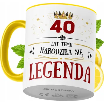 Hrnek Polidraw Hrnek Polidraw Narozeniny40 keramika 330 ml