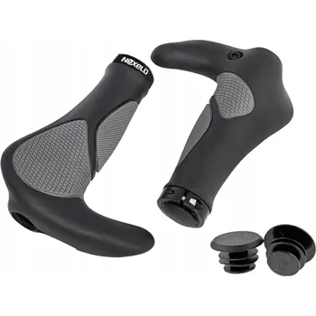 grip Gripy na řídítka s rohy NEXELO L266519NEX objímka alu ergonomické 128 mm