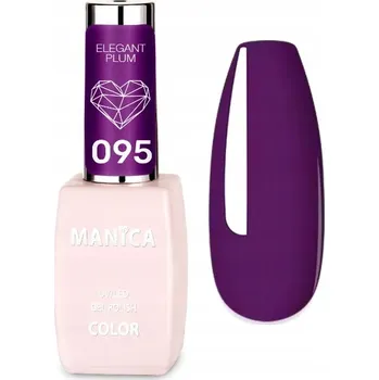 Lak na nehty Manica Hybridní lak 10ml 095 Elegant Plum