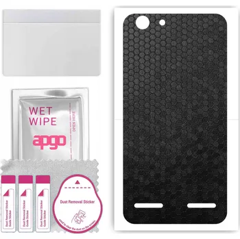 Pouzdro na mobilní telefon Fólie na zadní kryt pro Lenovo K5 - barva Medová Plástev