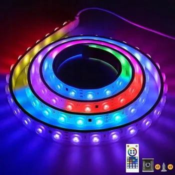 LED páska LED pásek RGB Osvětlení Vodotěsný s dálkovým ovládáním + Aplikace