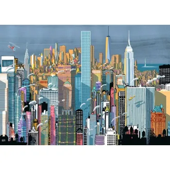 Ravensburger Puzzle 1 dílek RAVENSBURGER Puzzle Já jsem New York 1000 dílků
