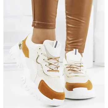 Dámské tenisky Solea Osorio Tenisky s béžovým odstínem a zlatými akcenty, 40 i240_208049_2:40