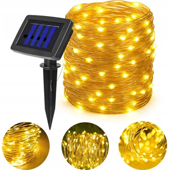 Venkovní osvětlení Girlanda Masterled 3190 cm solární