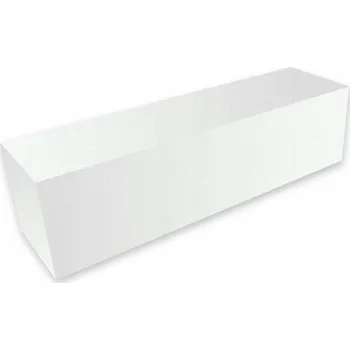 Blok 10x BÍLÝ leštící blok Mini kostka POLERKA na nehty