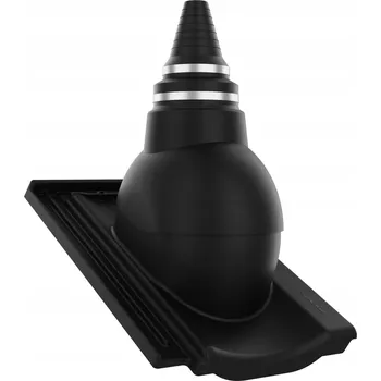 Vrták Střešní anténní průchodka CREATON CANTUS ČERNÁ, vodotěsná