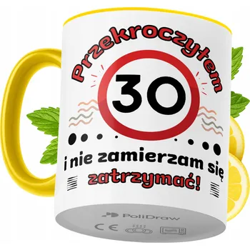 Hrnek Polidraw Hrnek Polidraw Narozeniny30 keramika 330 ml