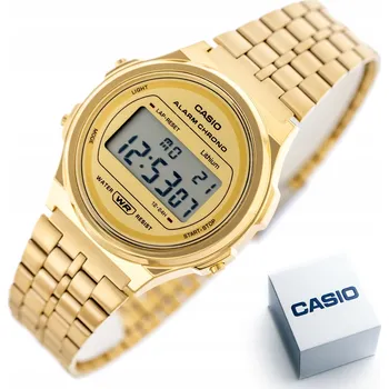 Hodinky DÁMSKÉ HODINKY CASIO Vintage Iconic A171WEG-9ADF + KRABIČKA