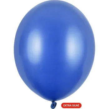 Balónek Balónek modrý 30 cm metalický, strong