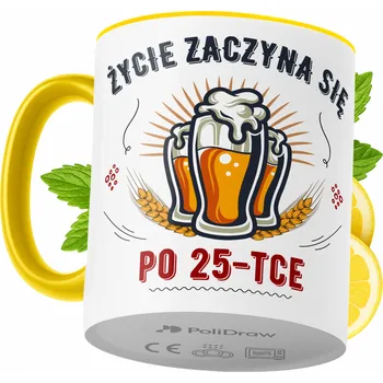 Hrnek Polidraw Hrnek Polidraw Narozeniny25 keramika 330 ml