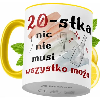 Hrnek Polidraw Hrnek Polidraw Narozeniny20 keramika 330 ml