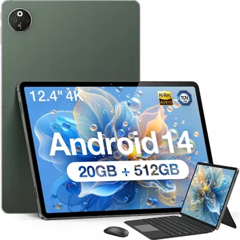 Mobilní telefon Tablet DOOGEE T30Max 4K 12,4" IPS Android 14 20/512GB 10800mAh LTE WIFI OTG