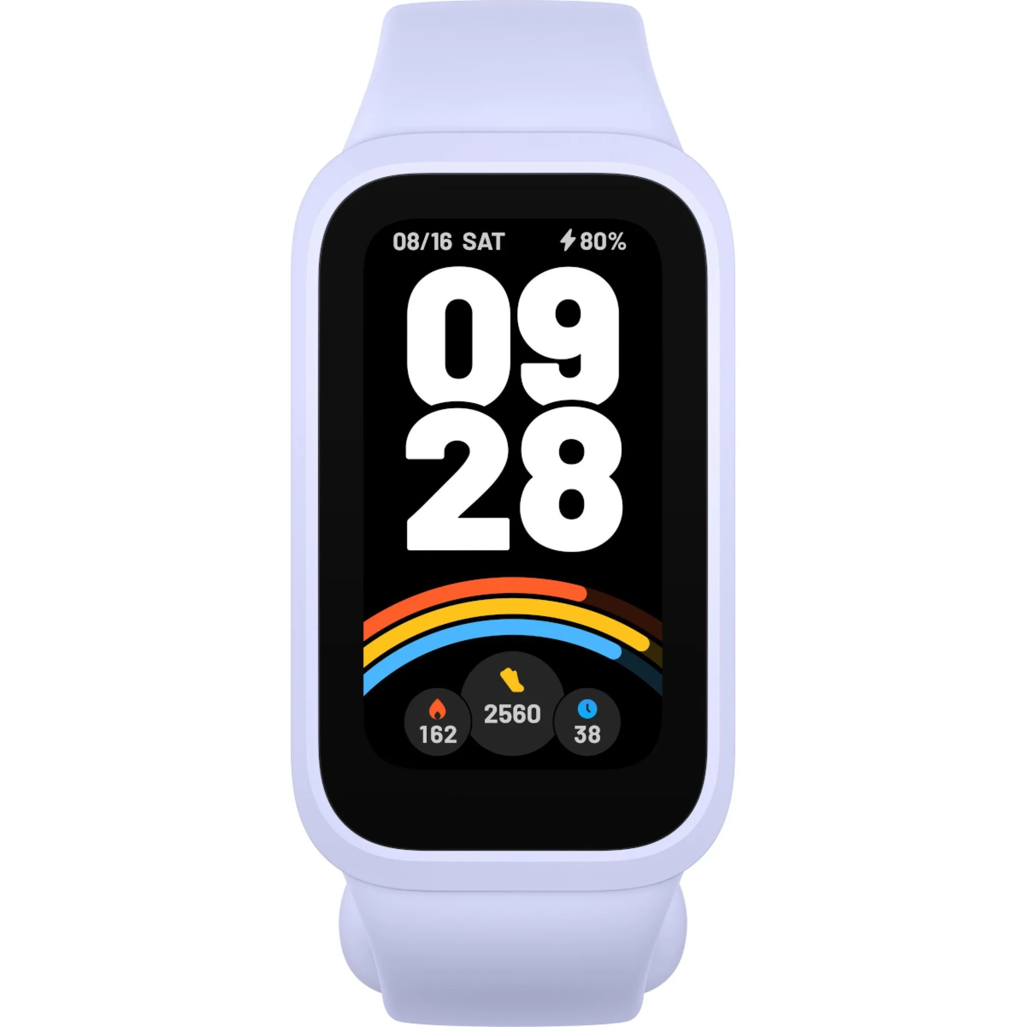 Fotografie 3 - Fitness náramek Xiaomi Smart Band 9 Active fialový