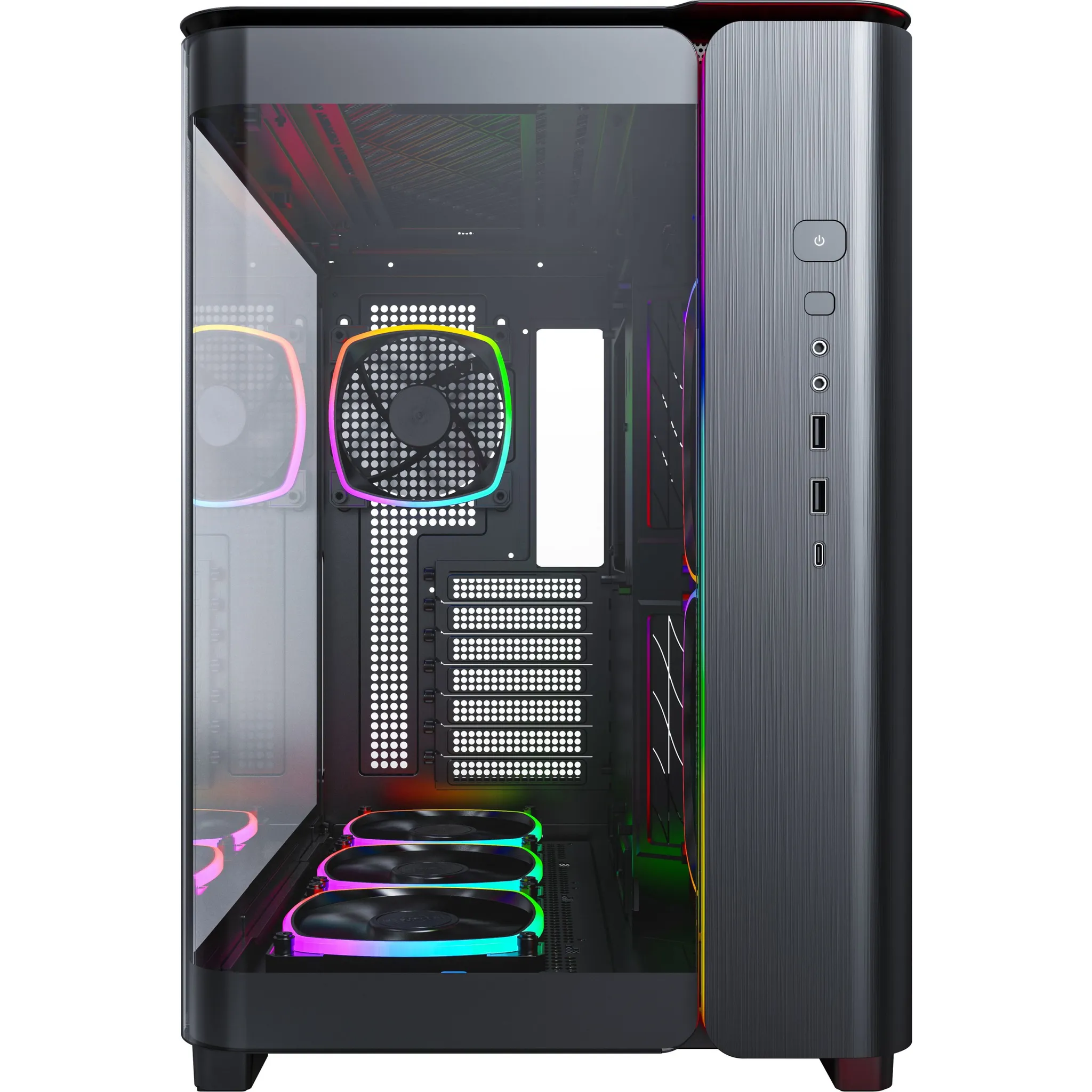 Fotografie 6 - PC skříň MONTECH KING 95 PRO černá (KING95PROB)