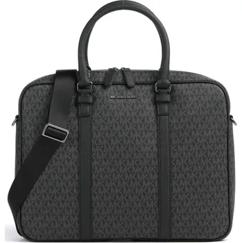 Aktovka na dokumenty Michael Kors Hudson - Aktovka v černá, imitace kůže, 50544787 | Kabelky pro ženy & muže