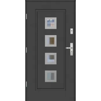 Vchodové dveře KMT Vchodové dveře KMT 75 PLUS Silver 10s4