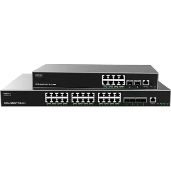 Síťový prvek Grandstream GWN7813 Layer 3 Managed Network Switch 24 portů 4x SFP+