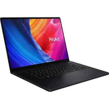 Notebook ASUS ProArt Ryzen AI 9 HX 370 64GB 2x 2TB SSD RTX 4070 8GB 16"4K,OLED,touch W11P černý