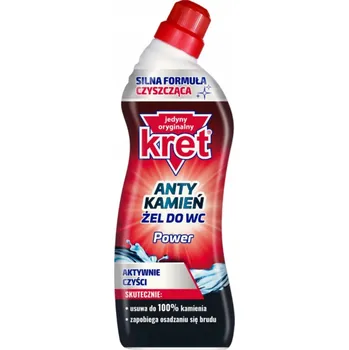 WC čistič KRET GEL do WC POWER 750ml