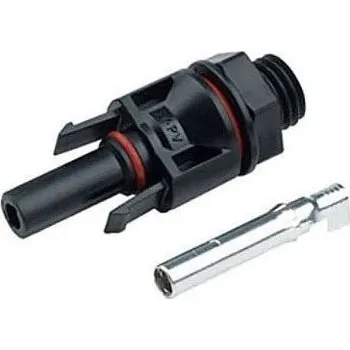 solární kabel FVE Konektor pro solární panely MC4-M na panel - female