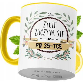 Hrnek Polidraw Hrnek Polidraw Narozeniny35 keramický 330 ml