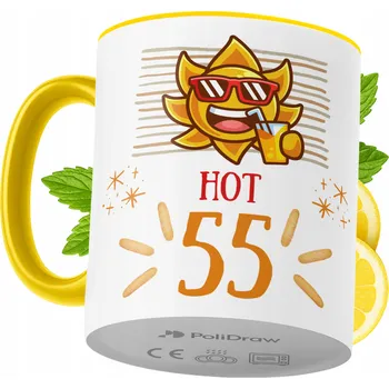 Hrnek Polidraw Hrnek Polidraw Narozeniny55 keramika 330 ml