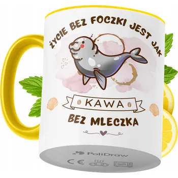 Hrnek Polidraw Hrnek Polidraw Fočky keramika 330 ml