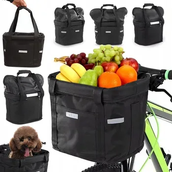 Košík na láhev Přední košík na kolo Unitec Černý košík na kolo