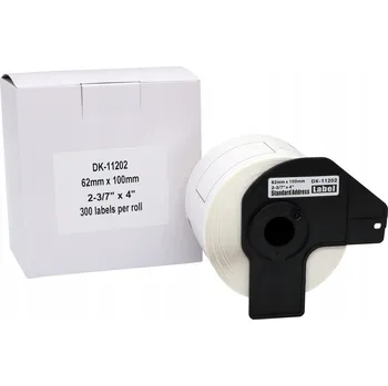 Samolepící etiketa Samolepky štítky pro Brother QL 100x62mm DK-11202