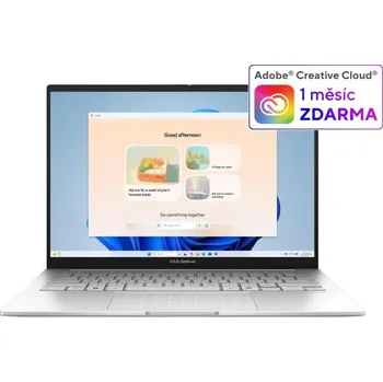 Notebook ASUS NTB Zenbook 14 (UX3405CA-OLED570W), Ultra 7 255H, 14" 1920x1200, 32GB, 1TB SSD, Arc, W11 Home, Foggy Silver UX3405CA-OLED570W