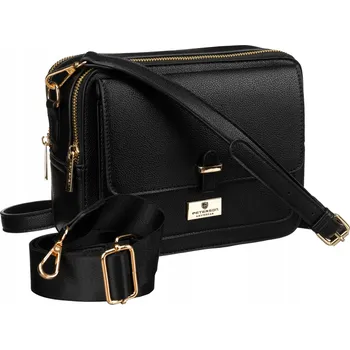 Kabelka Kabelka přes rameno Peterson eko kůže černá