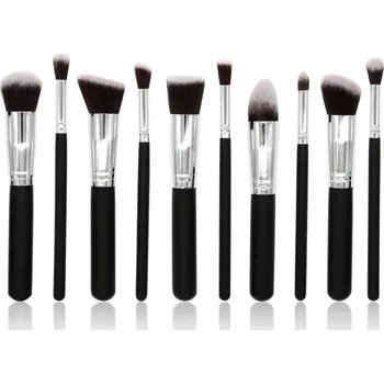 Kosmetický štětec Sada štětců štětců na líčení Lewer 10 ks syntetických