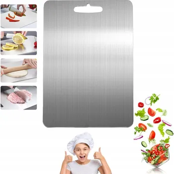 Kuchyňské prkénko PRKÉNKO NA KRÁJENÍ Z NEREZOVÉ OCELI PRKÉNKA 1 KS. SADA