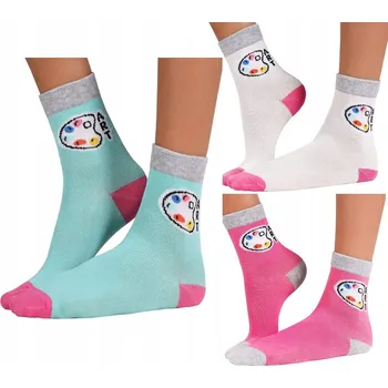 Pánské ponožky Balení 3 bavlněných PONOŽKY PONOŽKY YO! 27/30 BAVLNA 015N