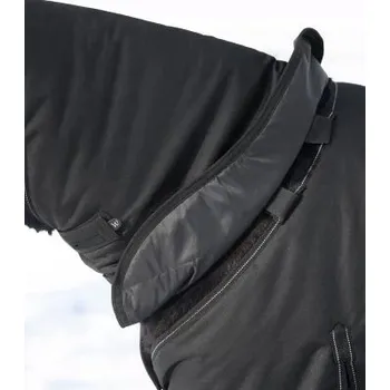 Jezdectví Kapuce do deky pro koně WALDHAUSEN Light 600D černá FULL