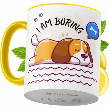 Hrnek Polidraw Hrnek Polidraw Pejsci keramický 330 ml