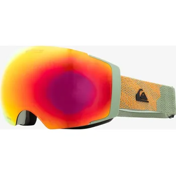 Pánské lyžařské brýle s magnetickým uchycením Quiksilver Greenwood Sea Spray Clux Red