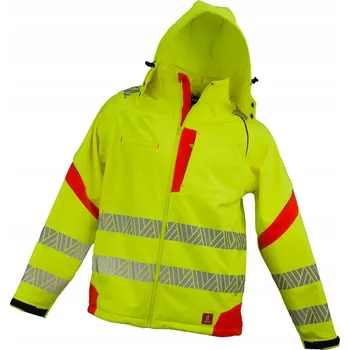 pracovní bunda VÝSTRAŽNÁ PRACOVNÍ BUNDA SOFTSHELL URGENT REFLEXNÍ HV URG 8723 vel. M