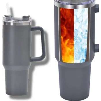 Termohrnek Termohrnek o objemu 1200 ml, cestovní hrnek z nerezové oceli