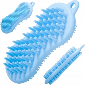 MYCÍ HOUBA HOUBIČKA KARTÁČ NA MYTÍ HLAVY A TĚLA PRO MASÁŽ