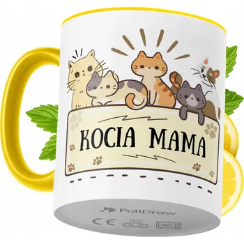 Hrnek Polidraw Hrnek Polidraw Kočičky keramika 330 ml