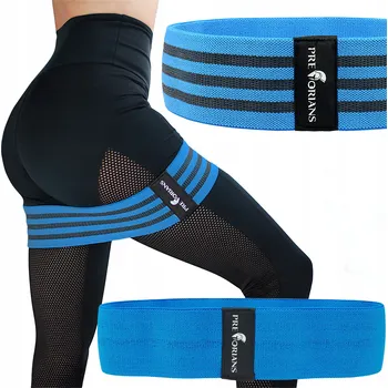 ODPOROVÁ GUMA NA CVIČENÍ HIP BAND MINI (Látková)