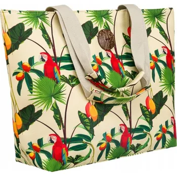 Plážová taška polyester béžová