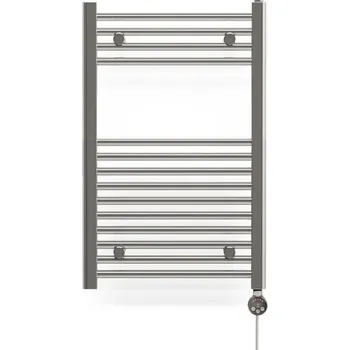 Radiátor EBS EBS LEO G5080MCR Radiátor elektrický 50x80 cm, tyč M vpravo, chrom HLE0800500CHLEPMR