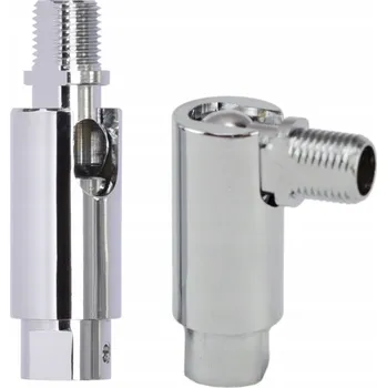 Nástěnné svítidlo CHROMOVANÝ KLOUB PRO LAMPY, NÁSTĚNNÁ SVÍTIDLA, DIY M10X1, KOVOVÉ RAMENO PRO LOFT LAMPY